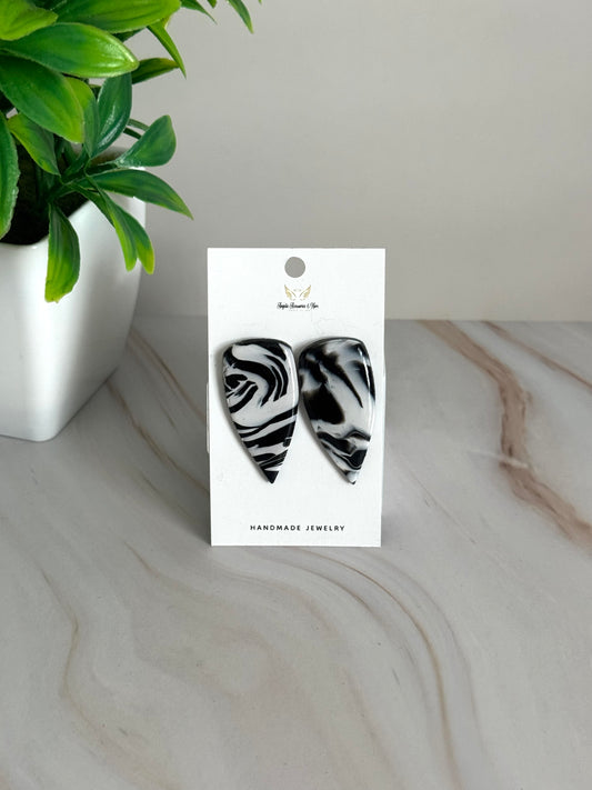 Mini Dagger Earrings (Resin-Coated-Multiple colors)